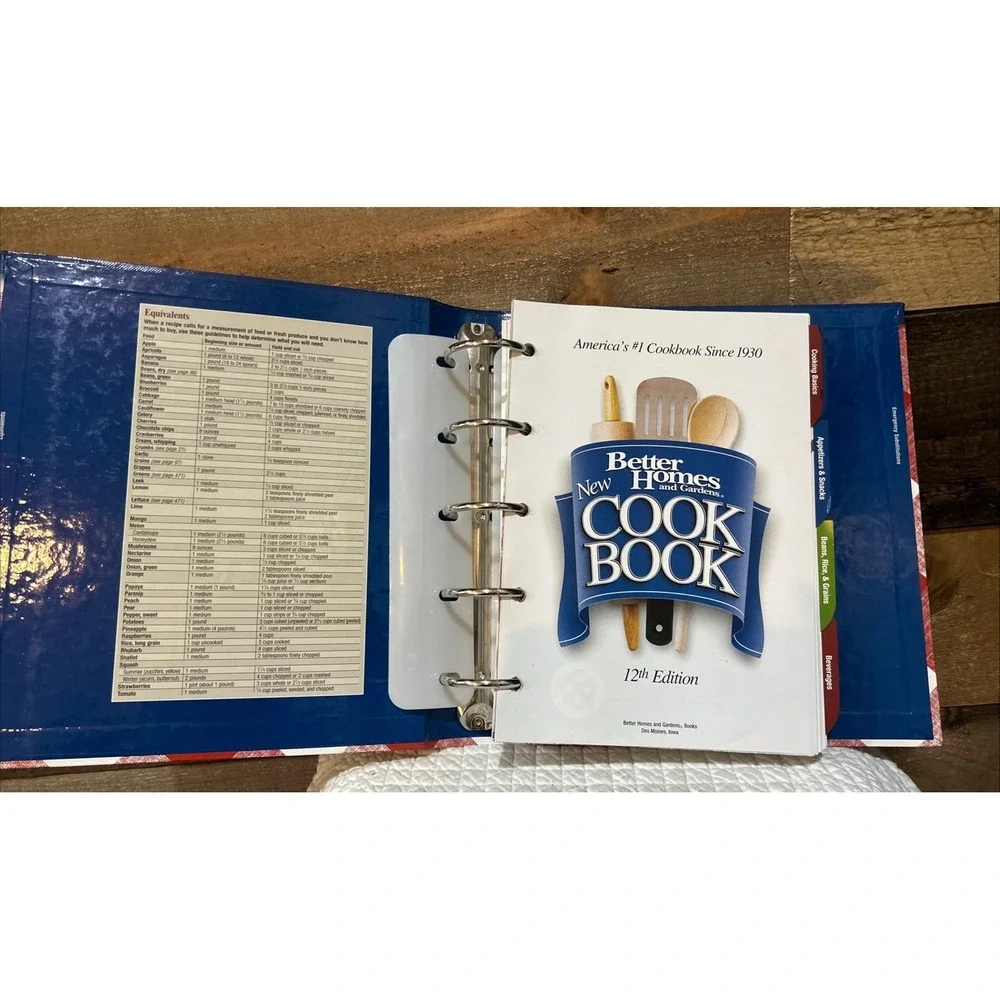 2003 New Better Homes and Gardens Cookbook Cook Book 12th Edition